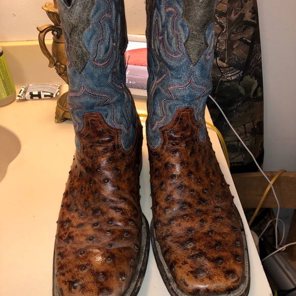 Tanner mark ostrich boots - Picture 2 of 7